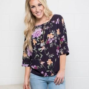 Dark Purple Blouse - Never Worn (bin1)